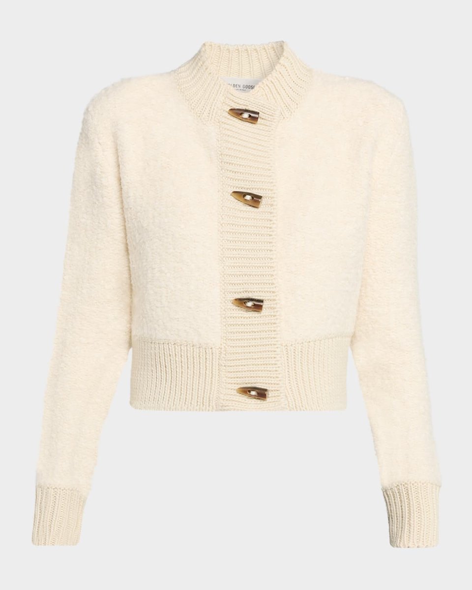Journey Oxa Boucle Wool-Blend Cardigan